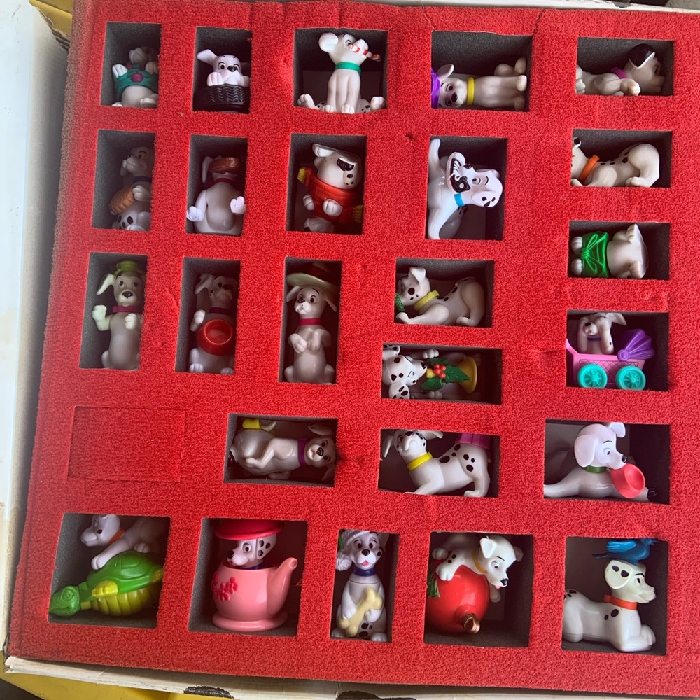 1996 Mcdonalds 101 Dalmatians Collectible Set!! - Gem